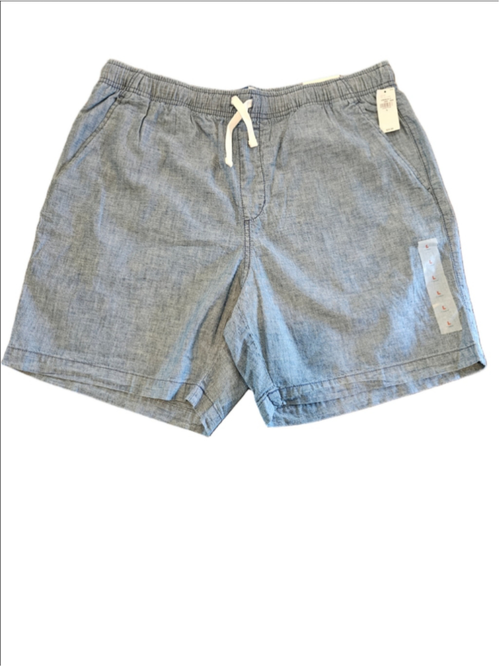 Men's Old Navy NWT Jogger Shorts Size L Blue White